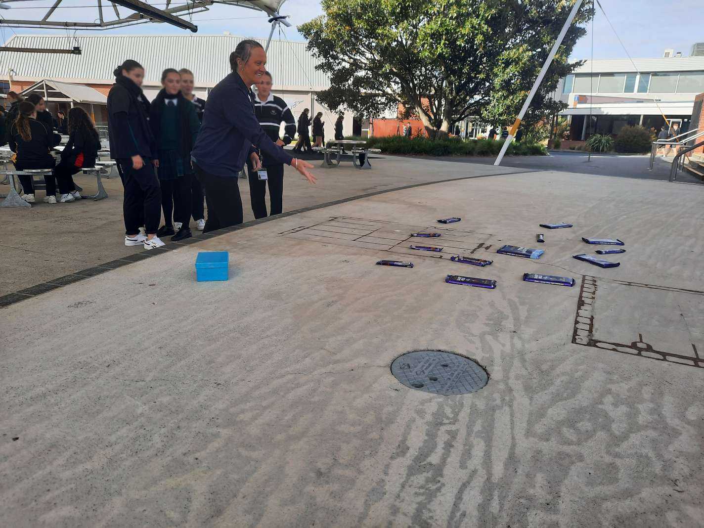 Chocolate Coin Toss Raising Money for Caritas 3 Marg