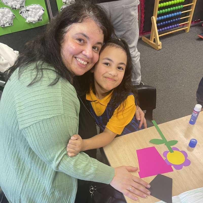 Emilia and her Mum